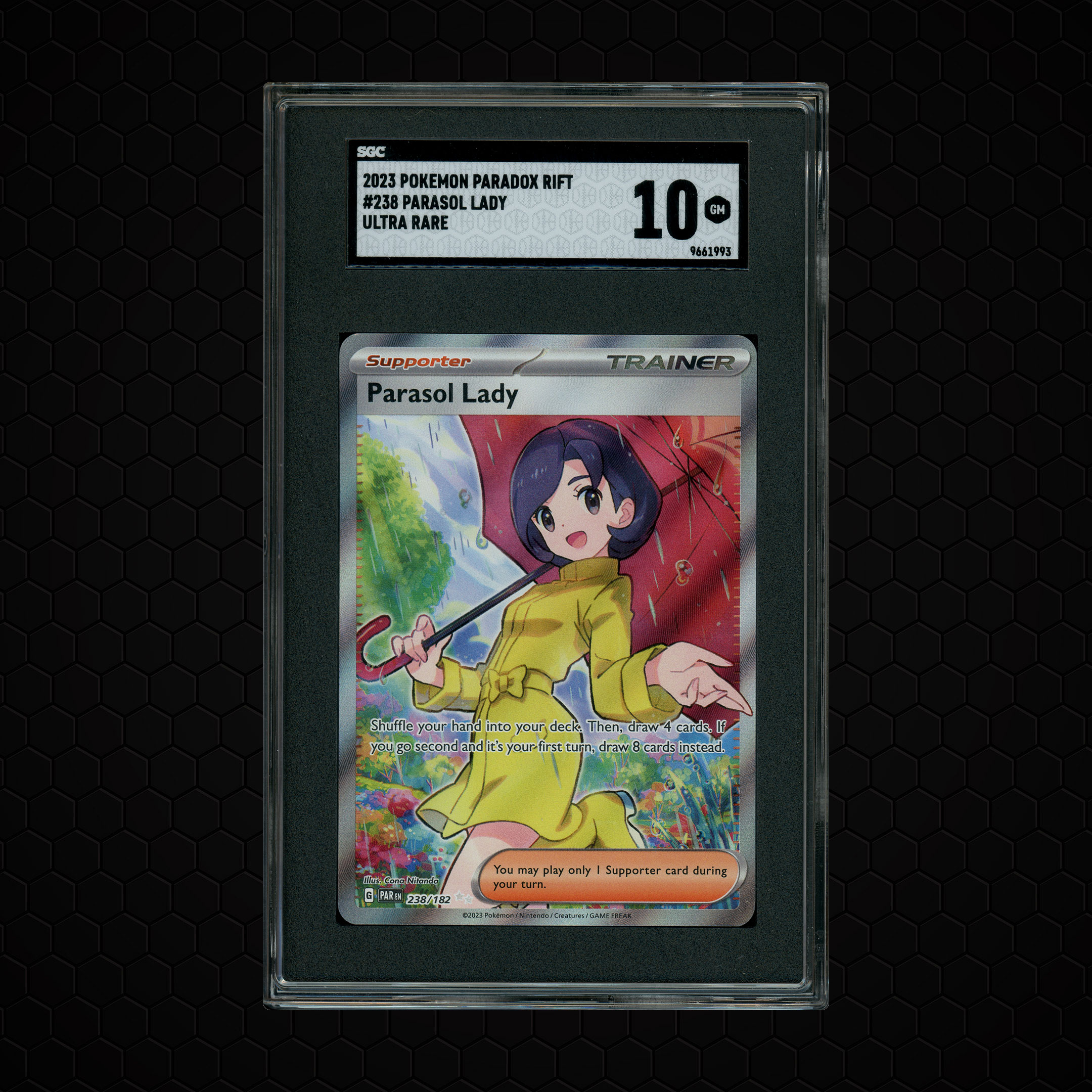 2023 Paradox Rift Parasol Lady #238 SGC 10