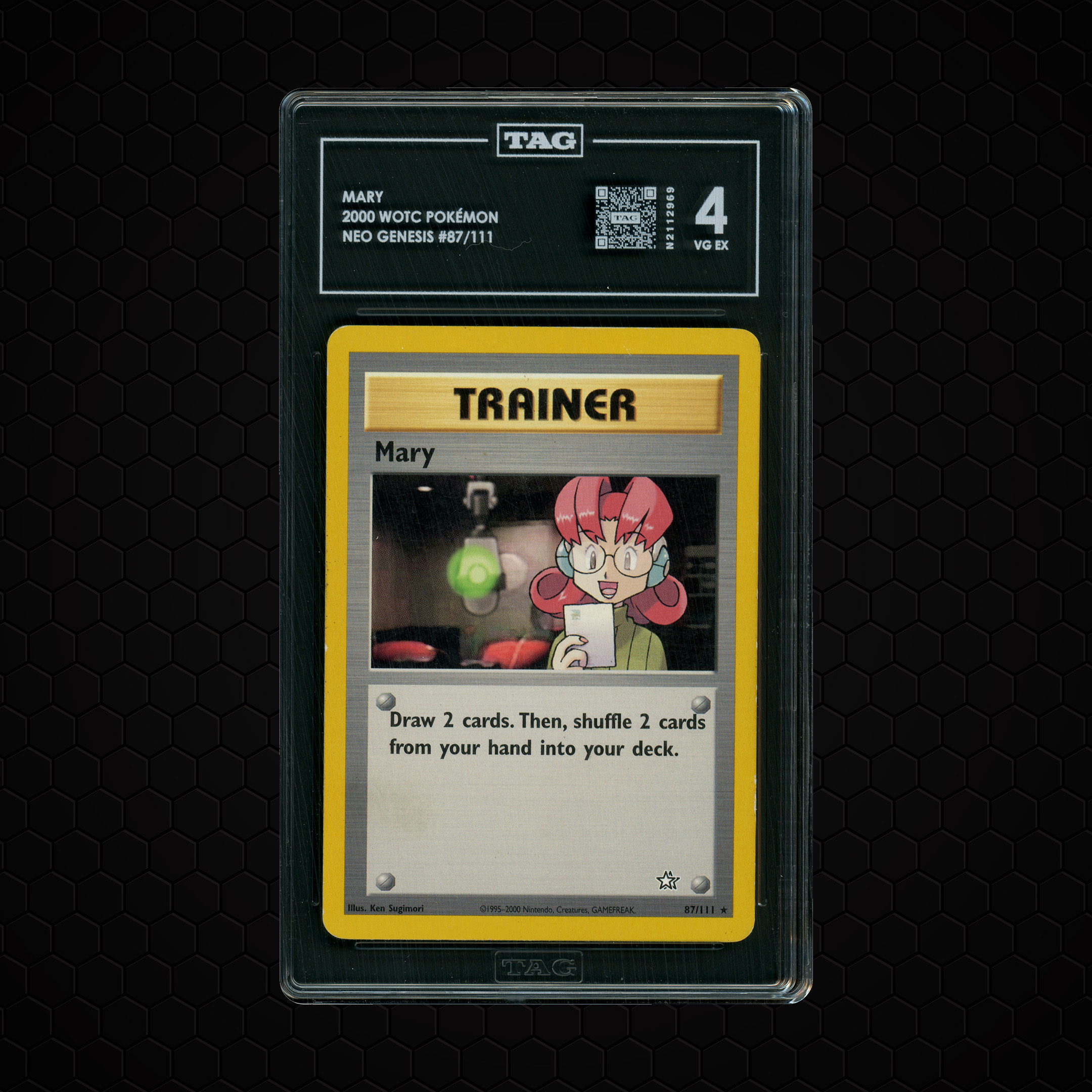 2000 Neo Genesis Mary #87 TAG 4