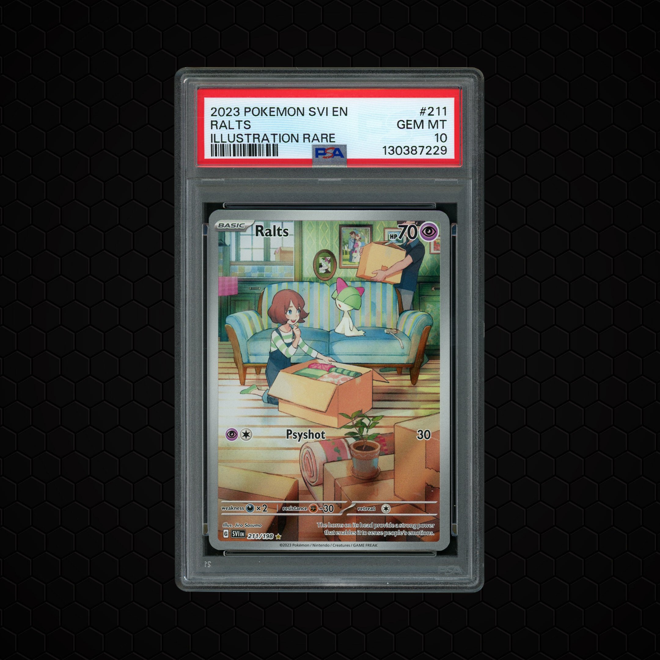 2023 Pokemon 151 Ralts #211 PSA 10