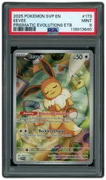 2025 Black Star Promo Eevee #173 PSA 9 on Beezie.