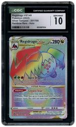 2022 Silver Tempest Regidrago VSTAR #201 CGC 10 on Beezie.