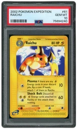 2002 Expedition Raichu #61 PSA 10 on Beezie.