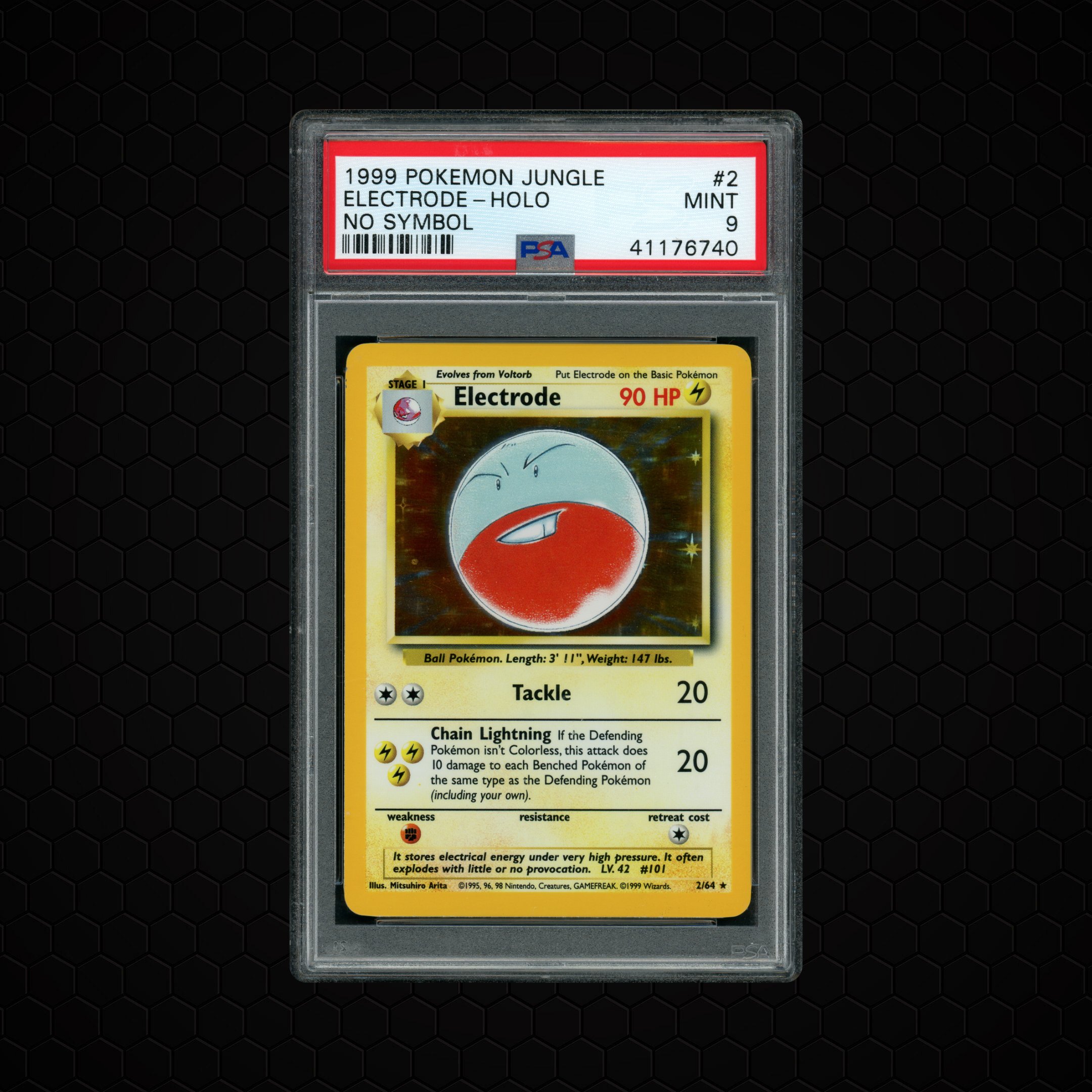 1999 Jungle No Symbol Electrode #2 PSA 9