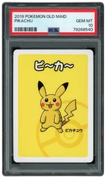 2019 Japanese Old Maid Pikachu PSA 10 on Beezie.