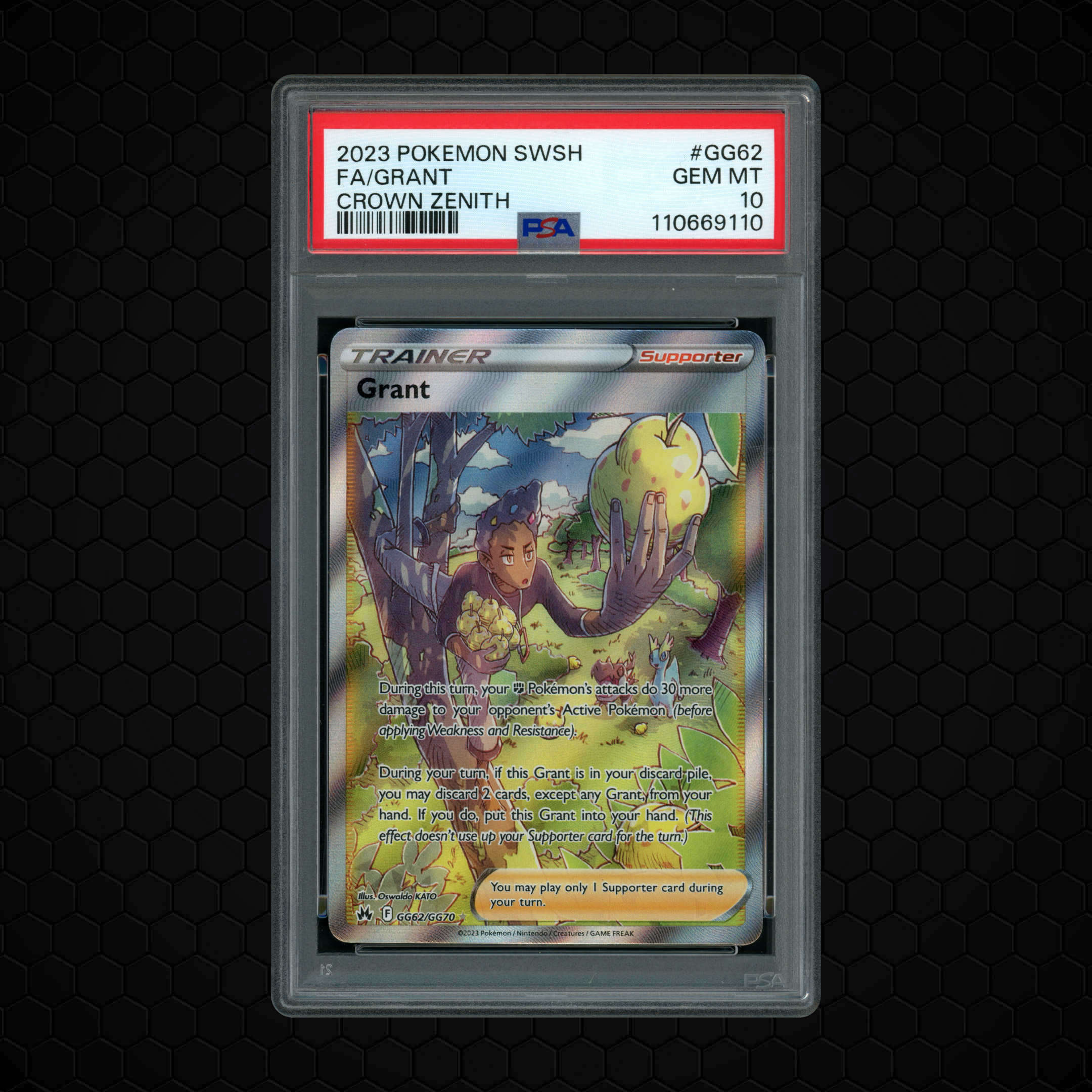 2023 Crown Zenith Grant #GG62 PSA 10