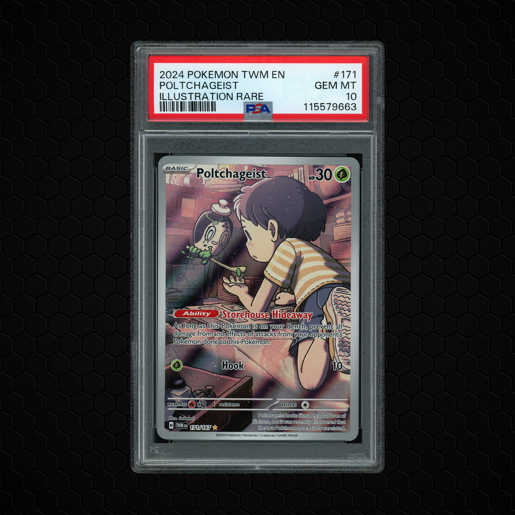 2024 Twilight Masquerade Poltchageist #171 PSA 10