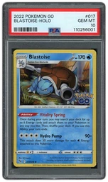 2022 Pokemon Go Blastoise #17 PSA 10 on Beezie.