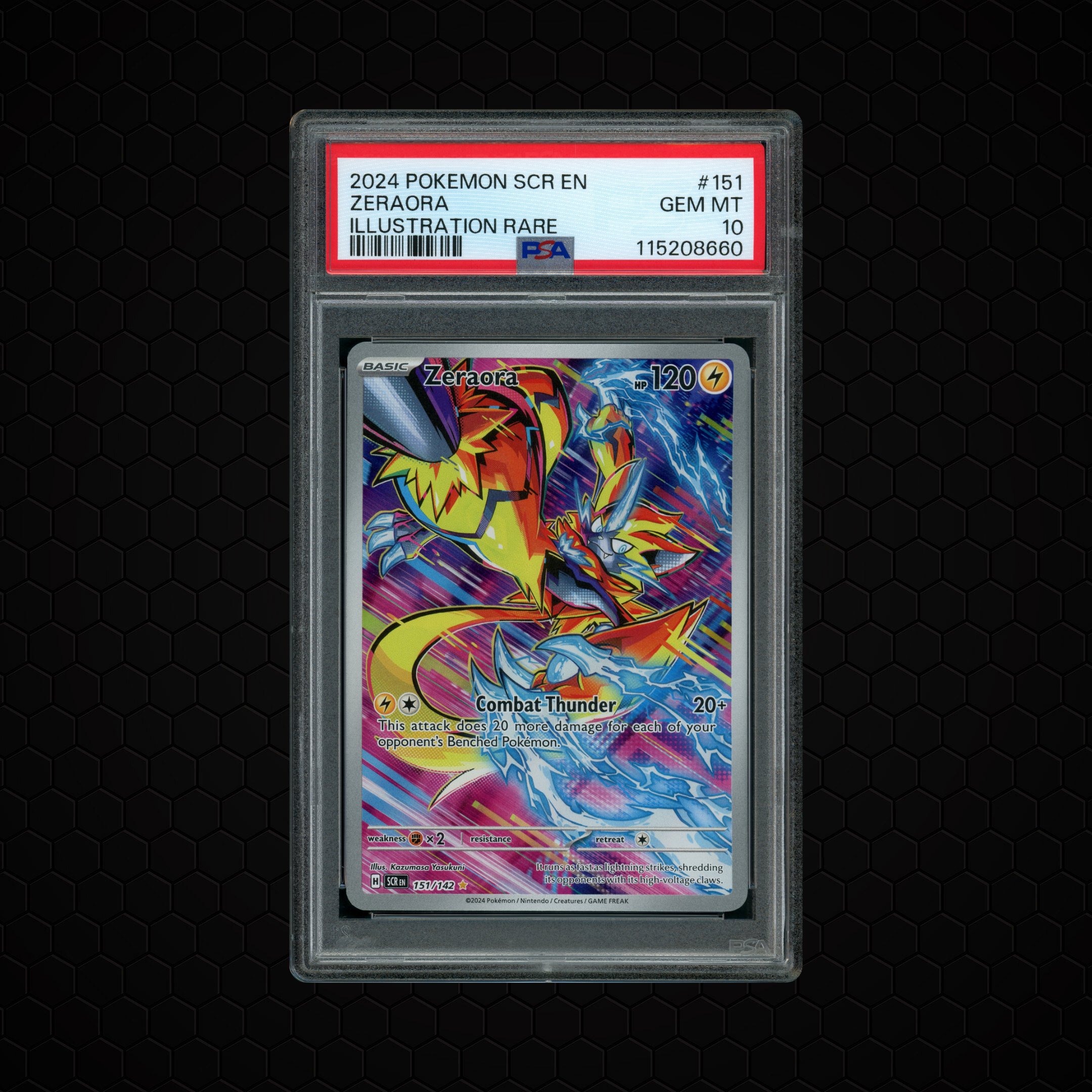 2024 Stellar Crown Zeraora #151 PSA 10