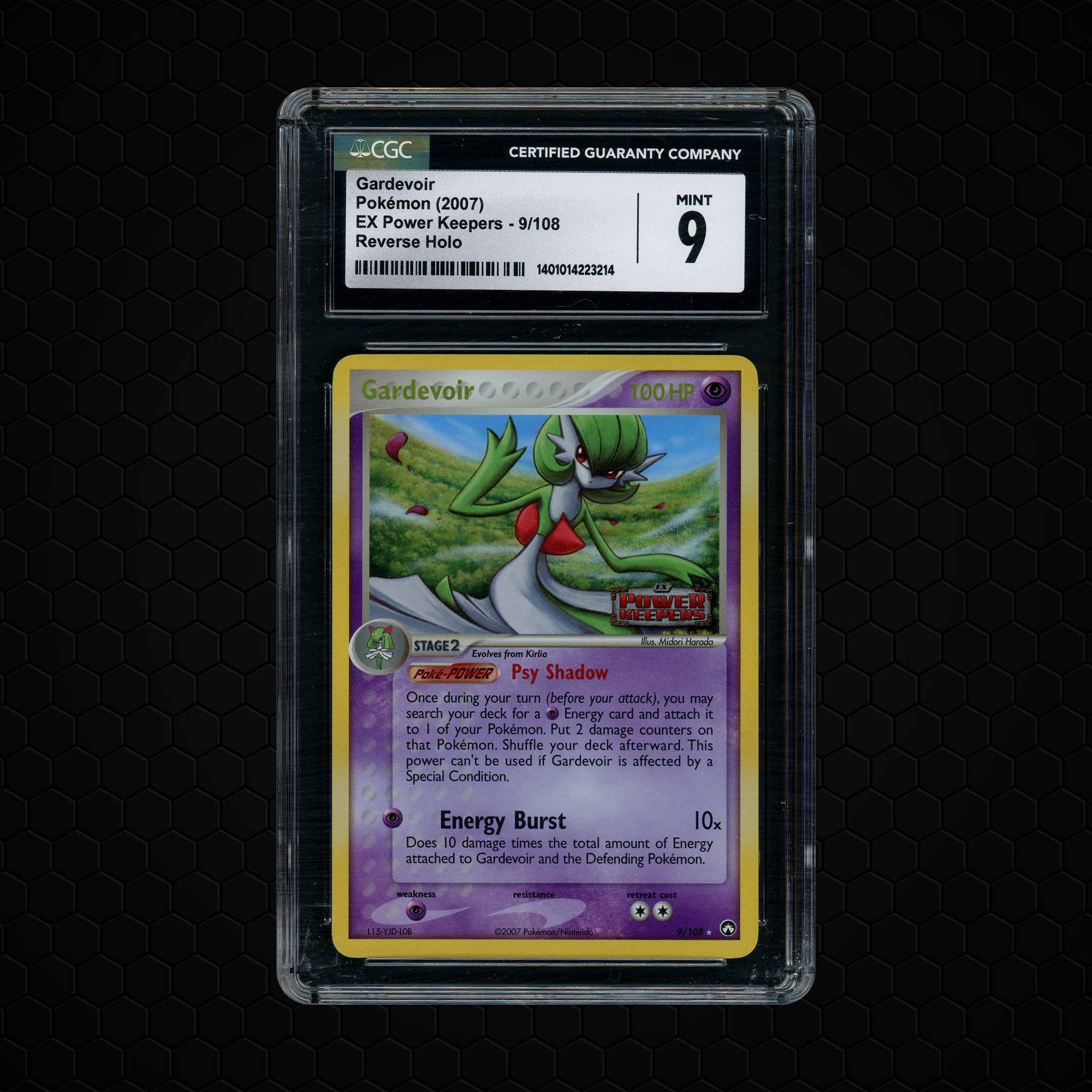 2007 Ex Power Keepers Gardevoir #9 CGC 9