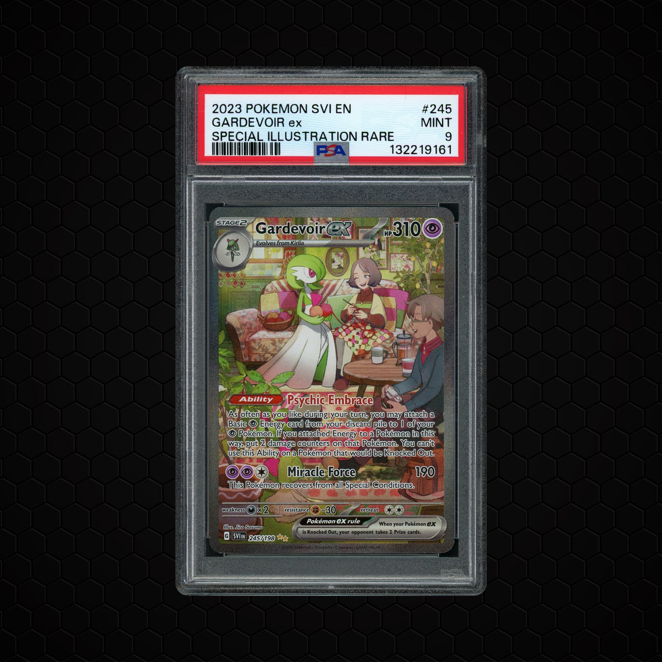 2023 Pokemon 151 Gardevoir EX #245 PSA 9