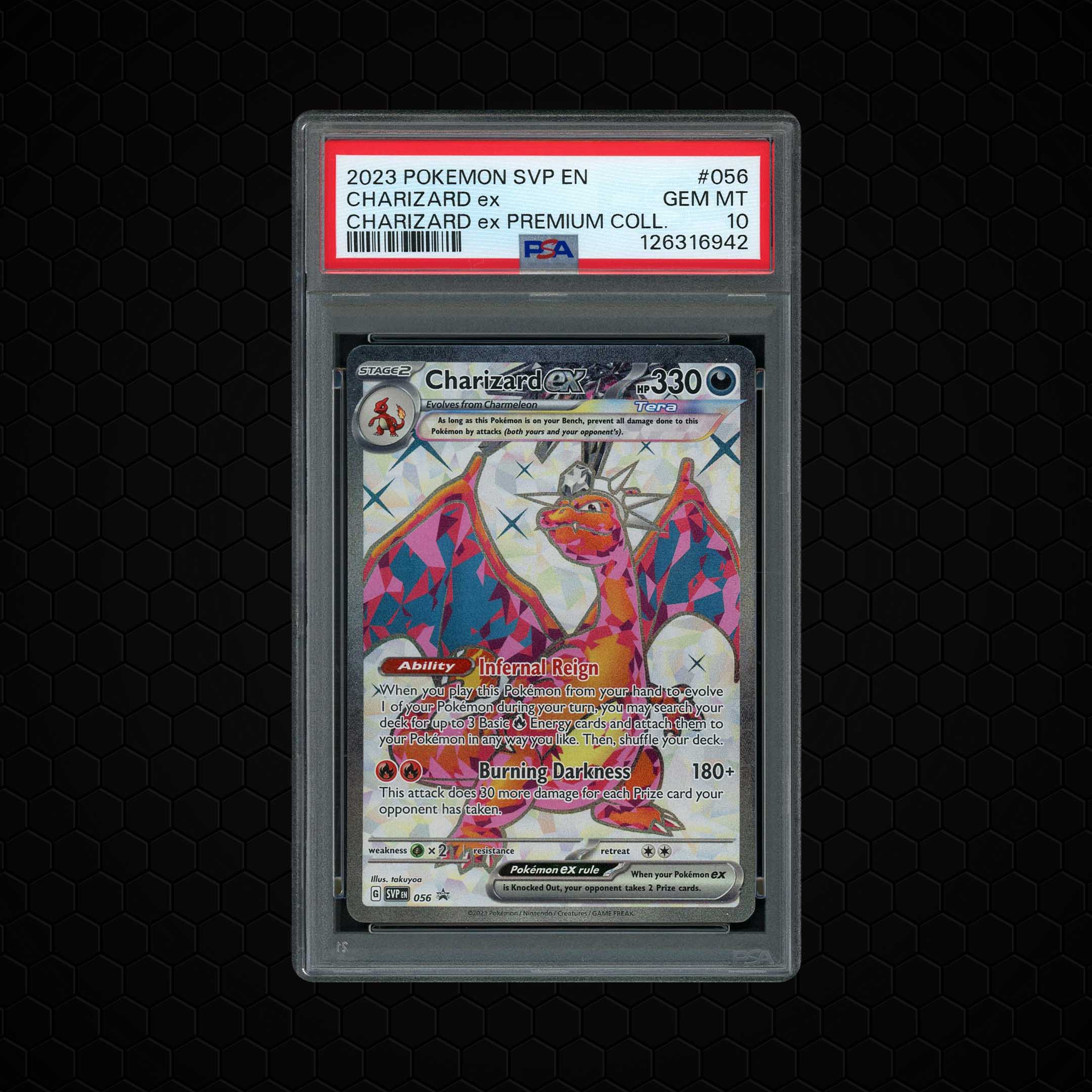 2023 Pokemon 151 Charizard ex #56 PSA 10
