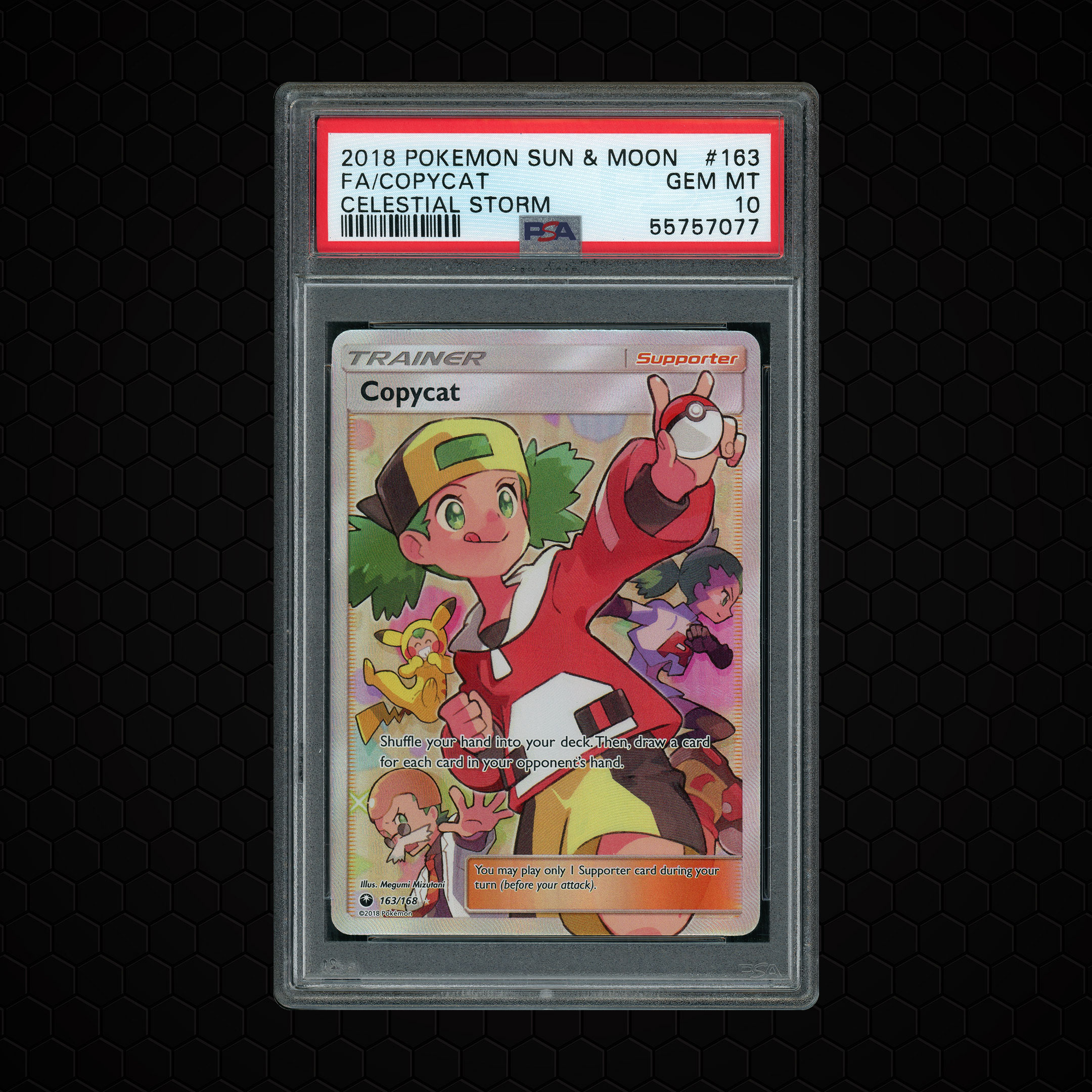 2018 Celestial Storm Copycat #163 PSA 10