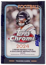 2024 Topps Chrome Football Blaster Box
