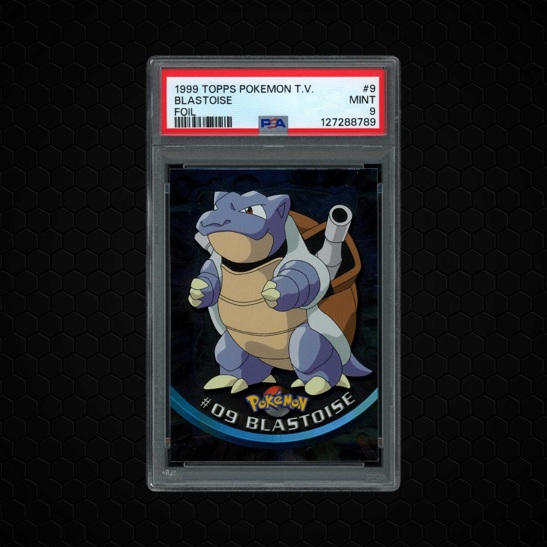 1999 Pokemon TV Blastoise #9 PSA 9