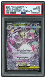 2025 Mega Evolution Mega Gardevoir EX #178 PSA 10 on Beezie.