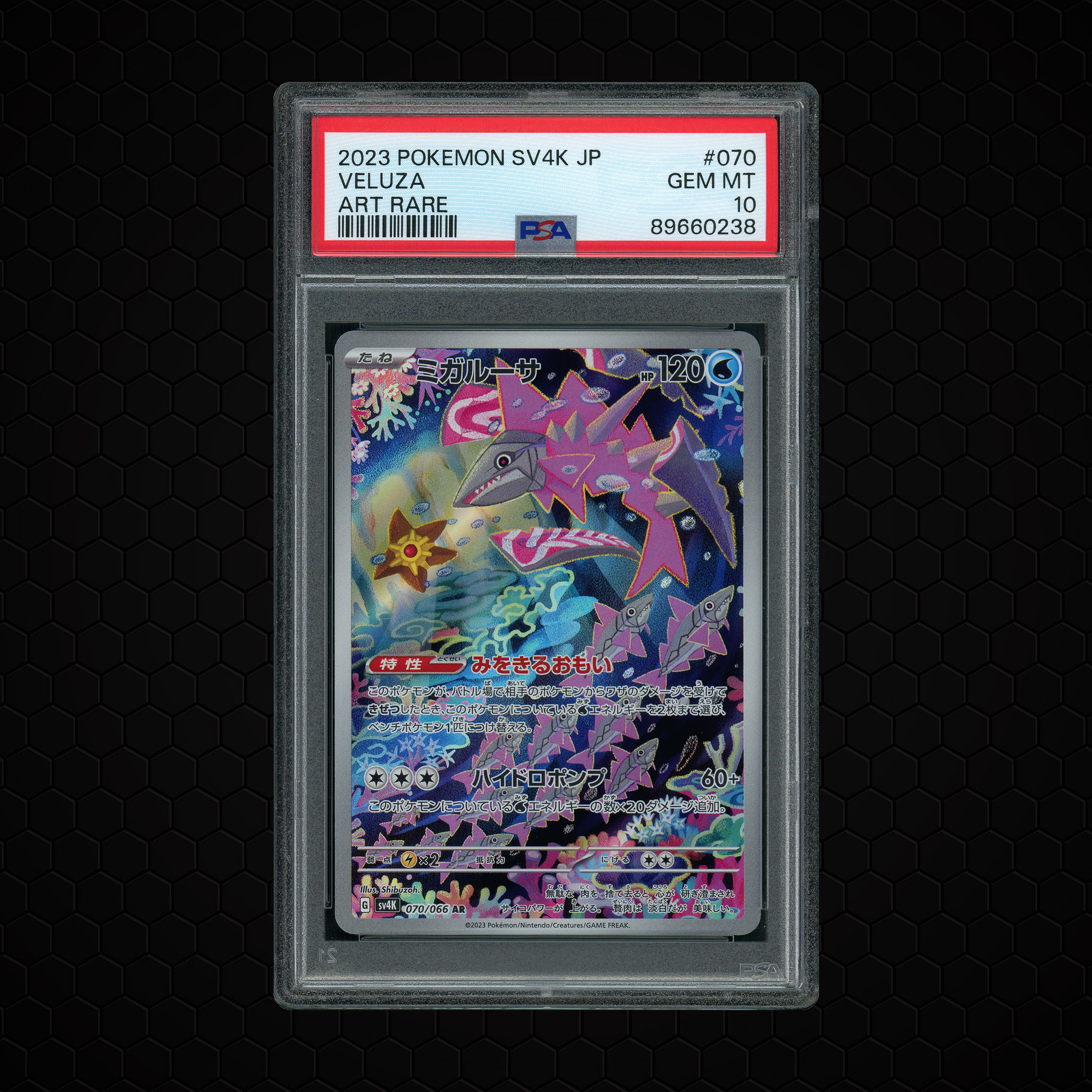 2023 Japanese Ancient Roar Veluza #70 PSA 10