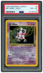 1999 Jungle Mr. Mime #6 PSA 8 on Beezie.