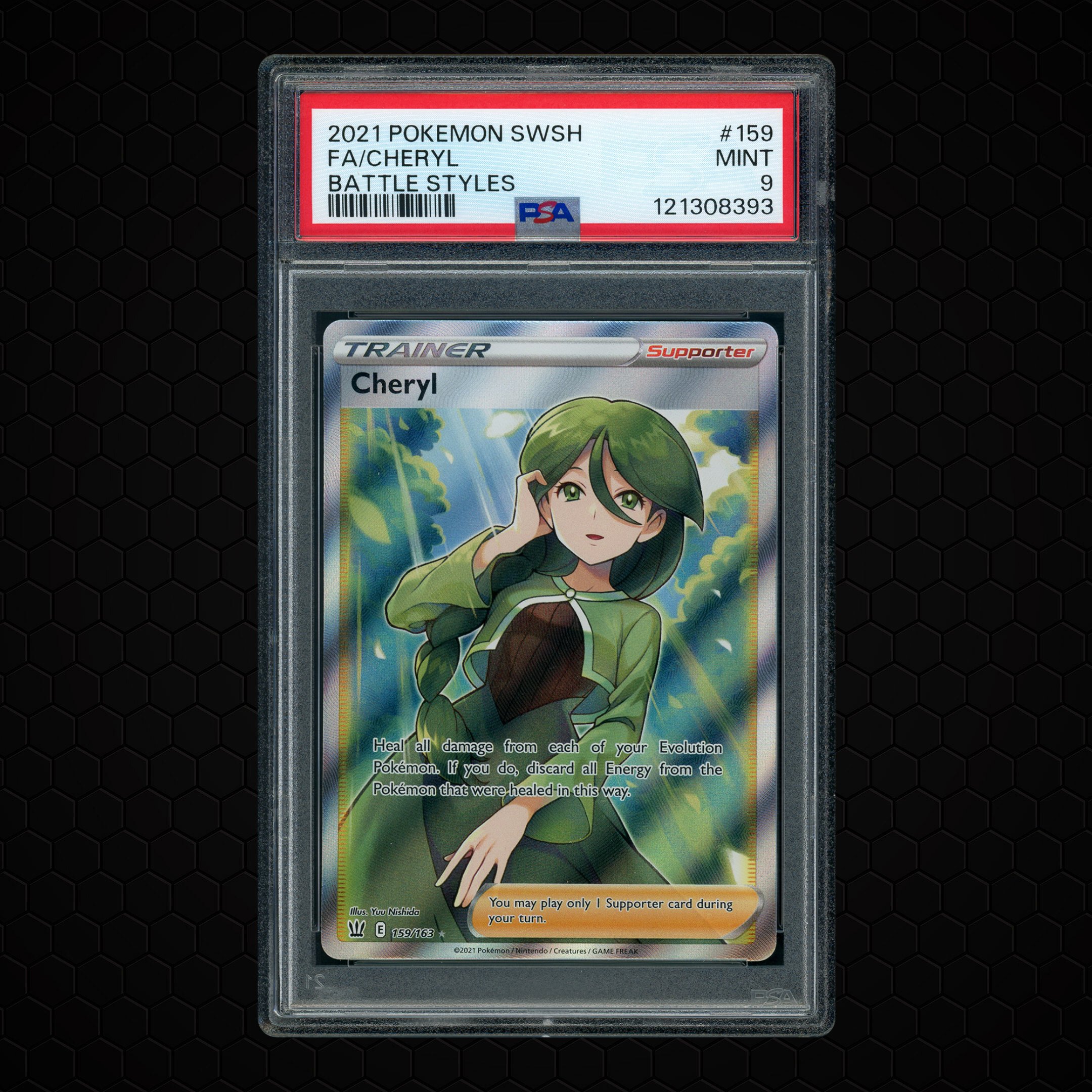 2021 Battle Styles Cheryl #159 PSA 9