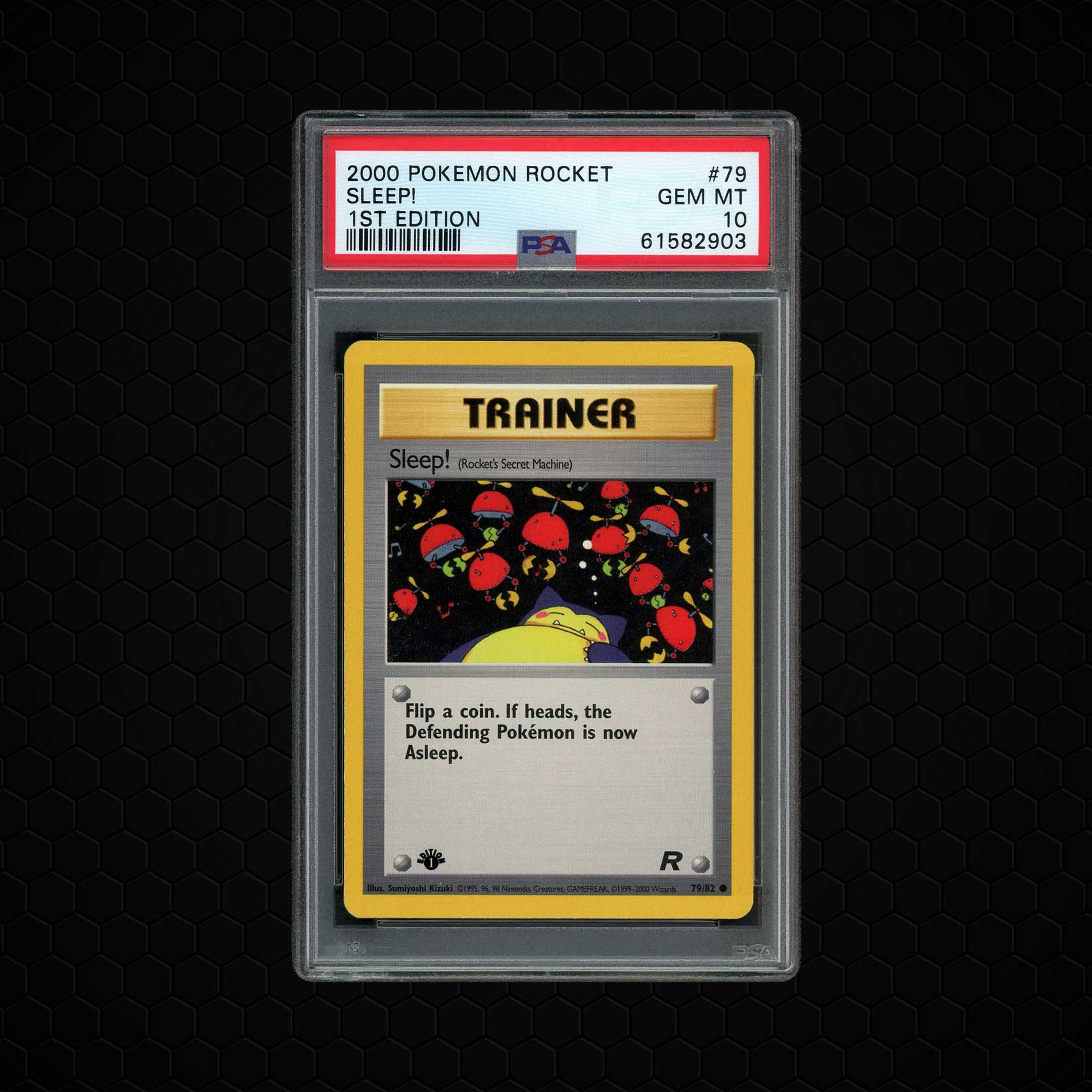 2000 Rocket 1st Edition Sleep! #79 PSA 10