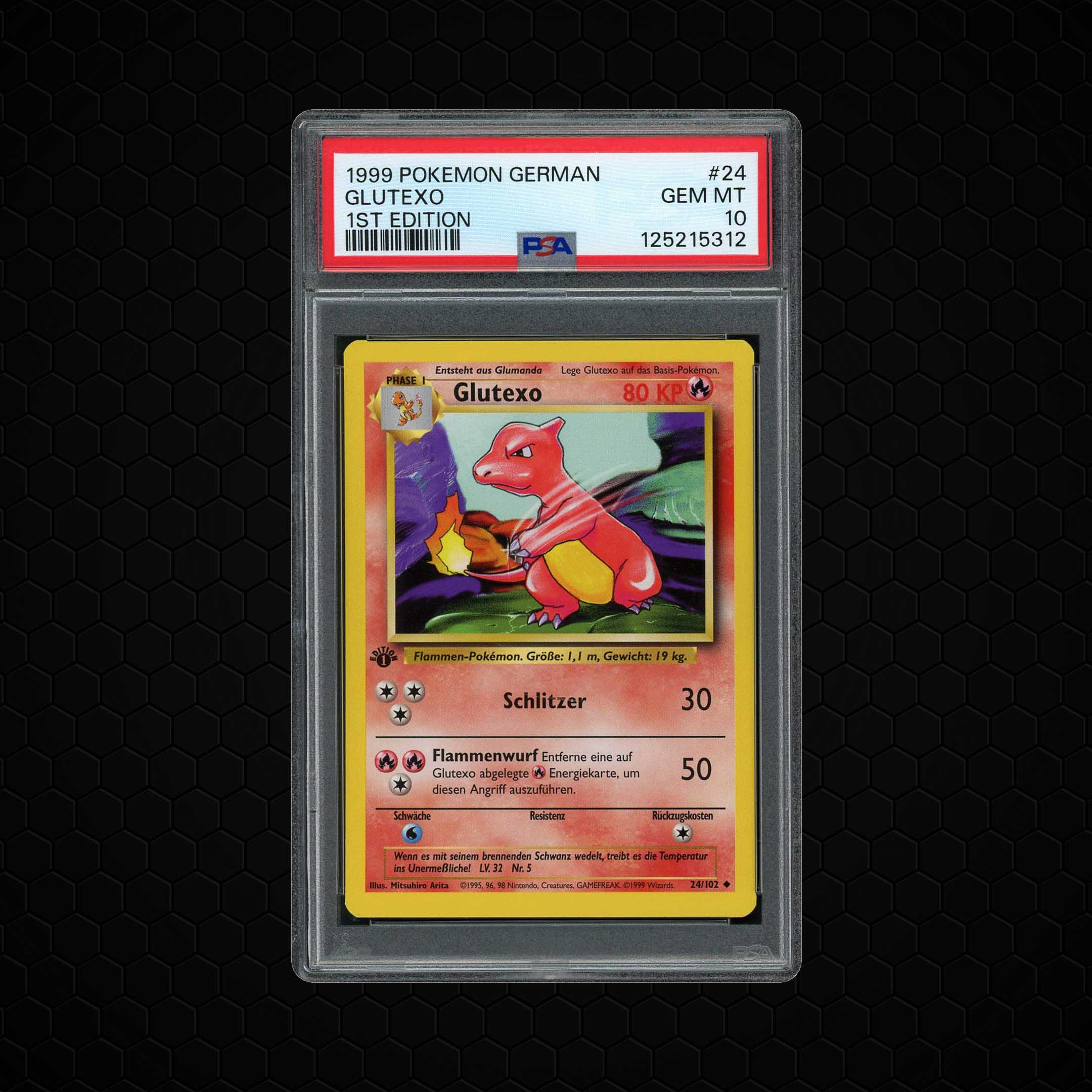 1999 German 1st Edition Glutexo #24 PSA 10