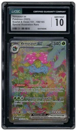 2023 Pokemon 151 Venusaur ex #198 CGC 10 on Beezie.