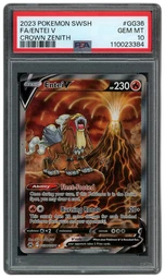 2023 Crown Zenith Entei V #GG36 PSA 10 on Beezie.