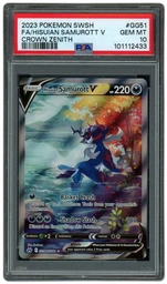 2023 Crown Zenith Hisuian Samurott V #GG51 PSA 10 on Beezie.