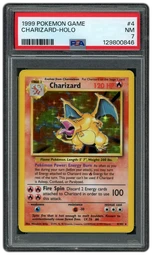 1999 Game Charizard #4 PSA 7 on Beezie.