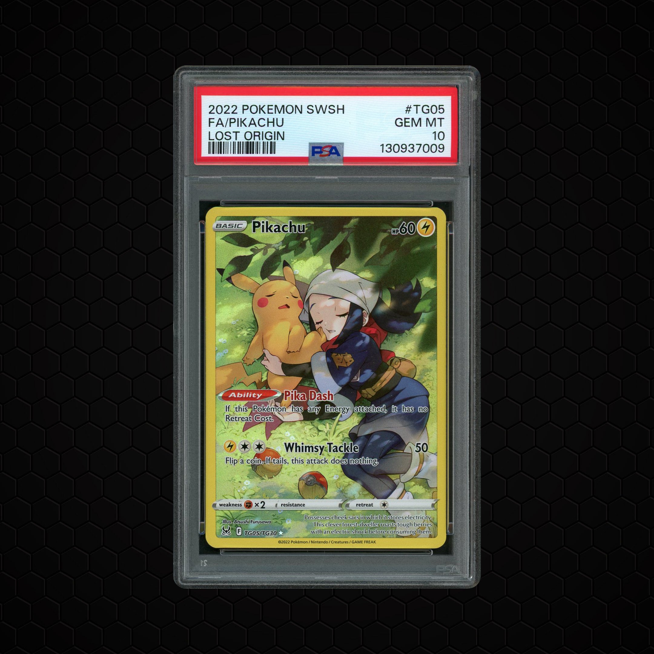 2022 Lost Origin Piakchu #TG05 PSA 10