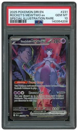 2025 Destined Rivals Team Rocket's Mewtwo EX #231 PSA 10 on Beezie.