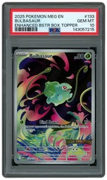 2025 Mega Evolution Bulbasaur #133 PSA 10 on Beezie.