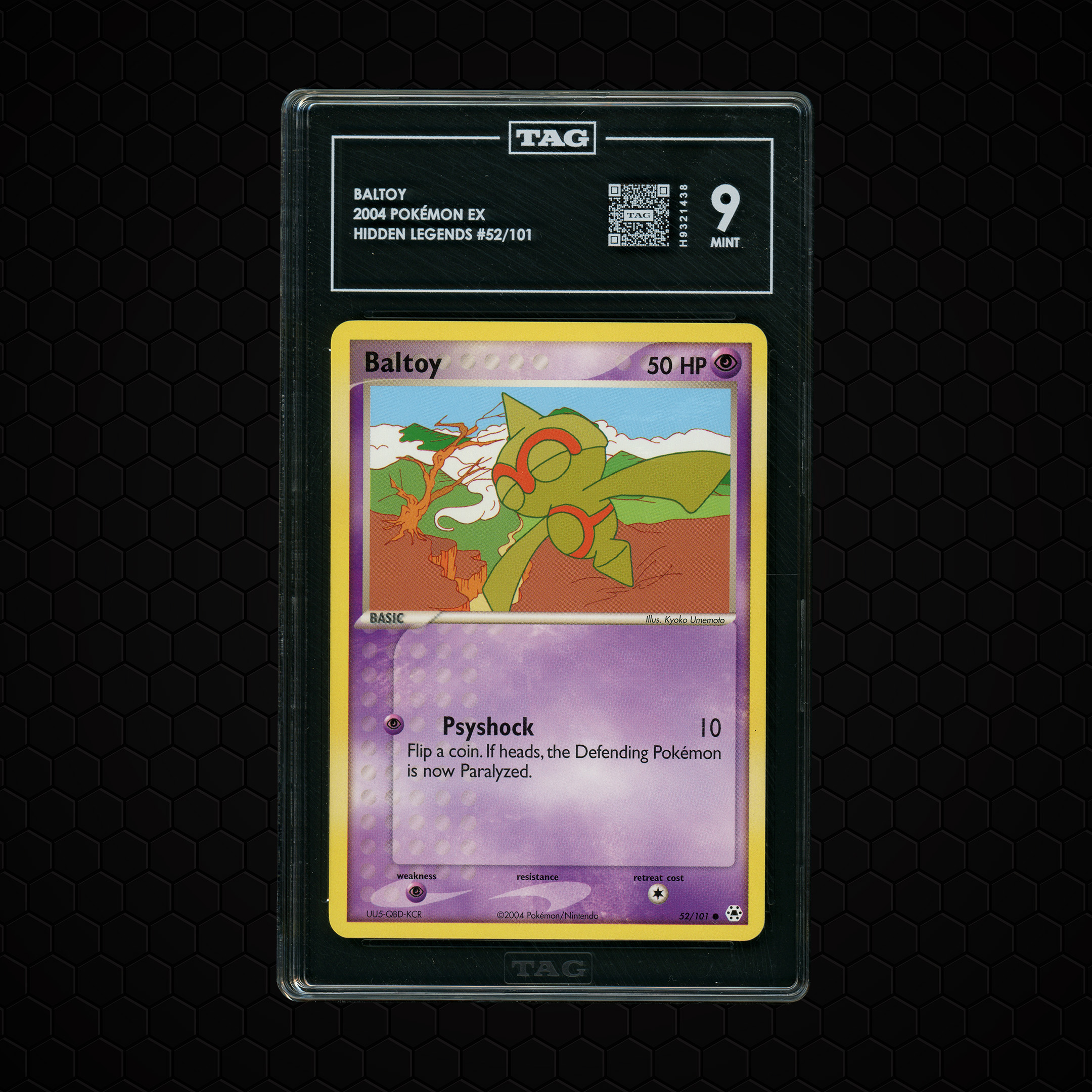 2004 Hidden Legends Baltoy #52 TAG 9