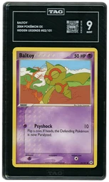2004 Hidden Legends Baltoy #52 TAG 9 on Beezie.