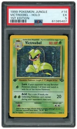 1999 Jungle 1st Edition Victreebel #14 PSA 5 on Beezie.