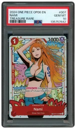 2024 Wings of the Captain Nami #ST01-007 PSA 10 on Beezie.