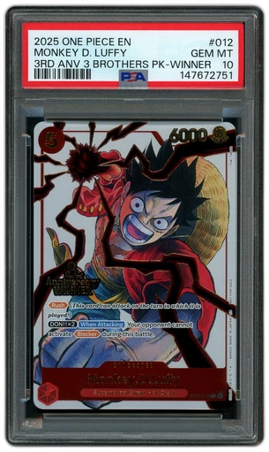 2025 The Best Vol. 2 Gum-Gum Giant #OP09-078 PSA 10 - 16491
