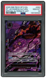 2025 Carrying on His Will St. Jaygarcia Saturn #OP13-083 PSA 10 on Beezie.