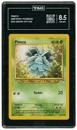2002 Neo Destiny Pineco #77 TAG 8.5 on Beezie.