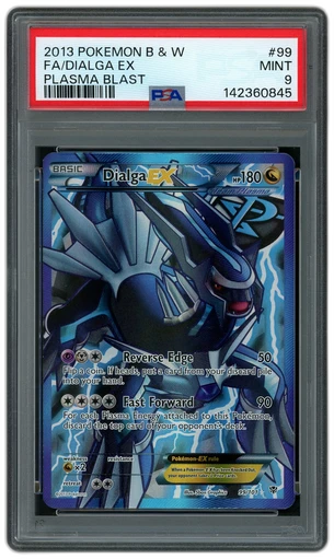 2013 Plasma Blast Dialga EX #99 PSA 9
