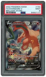 2022 Brilliant Stars Charizard V #154 PSA 9 on Beezie.