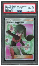 2019 Team Up Sabrina's Suggestion #181 PSA 10 on Beezie.