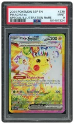 2024 Surging Sparks Pikachu EX #238 PSA 9 on Beezie.