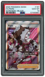 2020 Darkness Ablaze Piers #187 PSA 10 on Beezie.