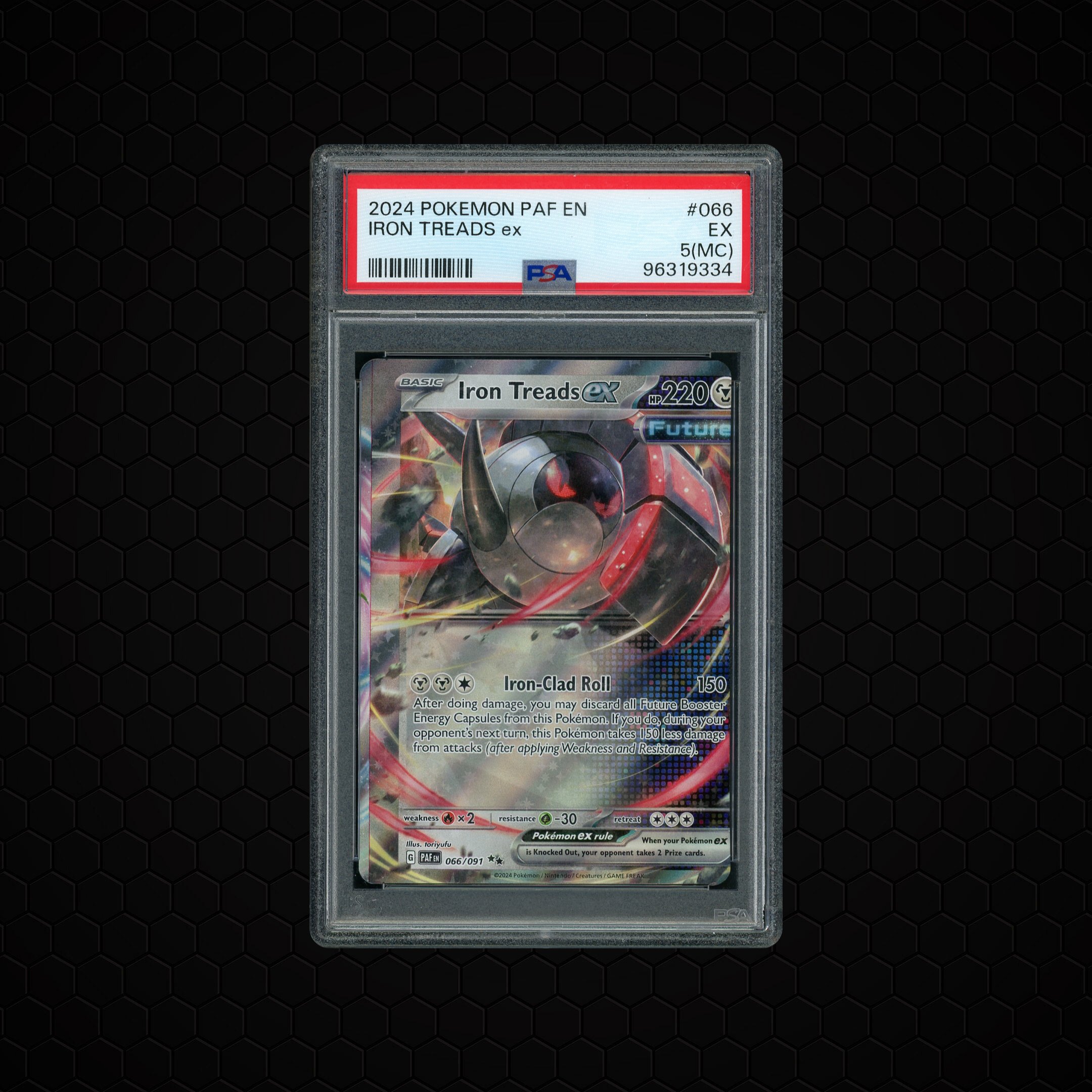 2024 Paldean Fates Iron Treads EX #66 PSA 5