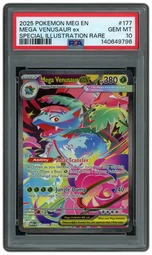 2025 Mega Evolution Mega Venusaur EX #177 PSA 10 on Beezie.