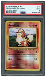 2016 Evolutions Growlithe #17 PSA 9 on Beezie.