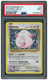 2016 Evolutions Chansey #70 PSA 9 on Beezie.