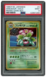 1998 Japanese Game Boy Promo Venusaur #3 PSA 9 on Beezie.