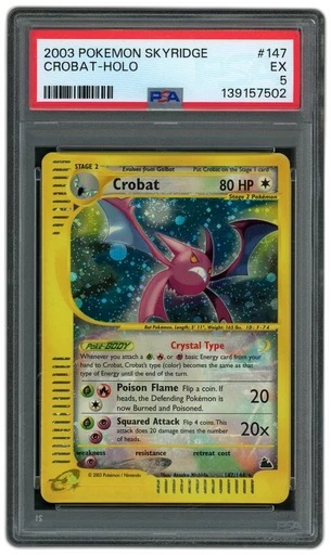 2003 Skyridge Crobat #147 PSA 5