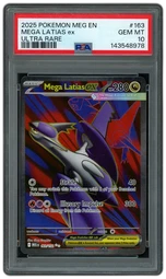 2025 Mega Evolution Mega Latias EX #163 PSA 10 on Beezie.